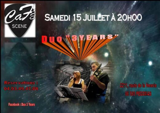 SAMEDI&#x20;15&#x20;JUILLET&#x20;DUO&#x20;3&#x20;YEARS&#x20;EN&#x20;LIVE