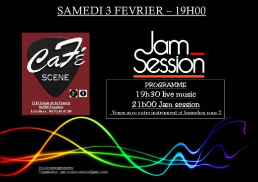 Samedi&#x20;3&#x20;F&#x00E9;vrier&#x20;JAM&#x20;SESSION&#x20;19H